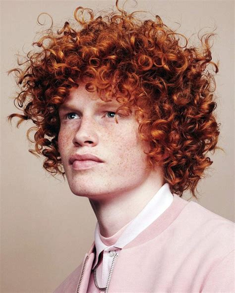 ginger curly hairstyles|curly ginger hair male.